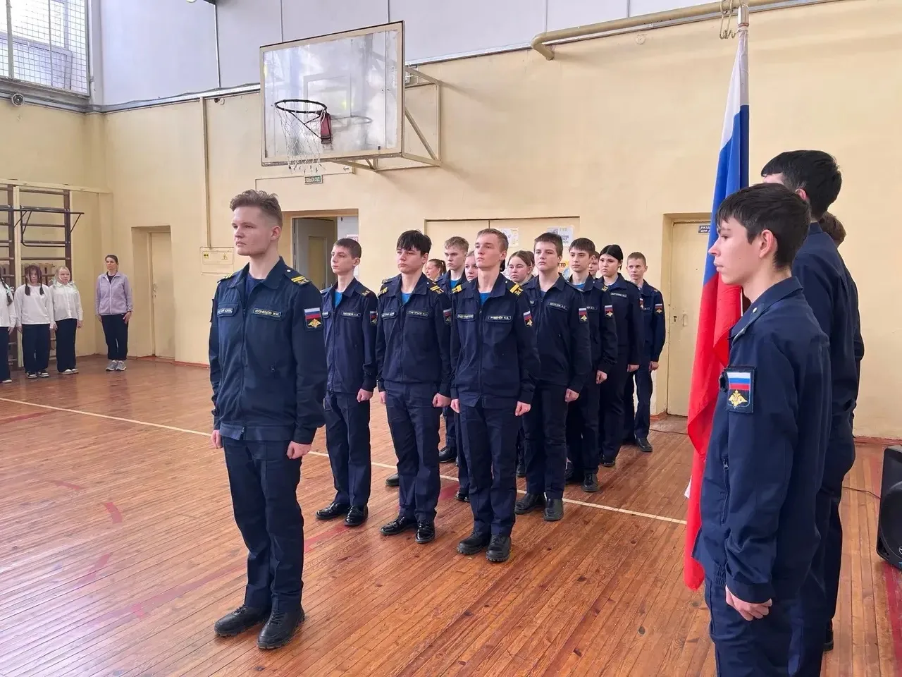 🇷🇺В преддверии Дня Защитника Отечества 19 февраля в нашем лицее прошёл традиционный конкурс смотра с