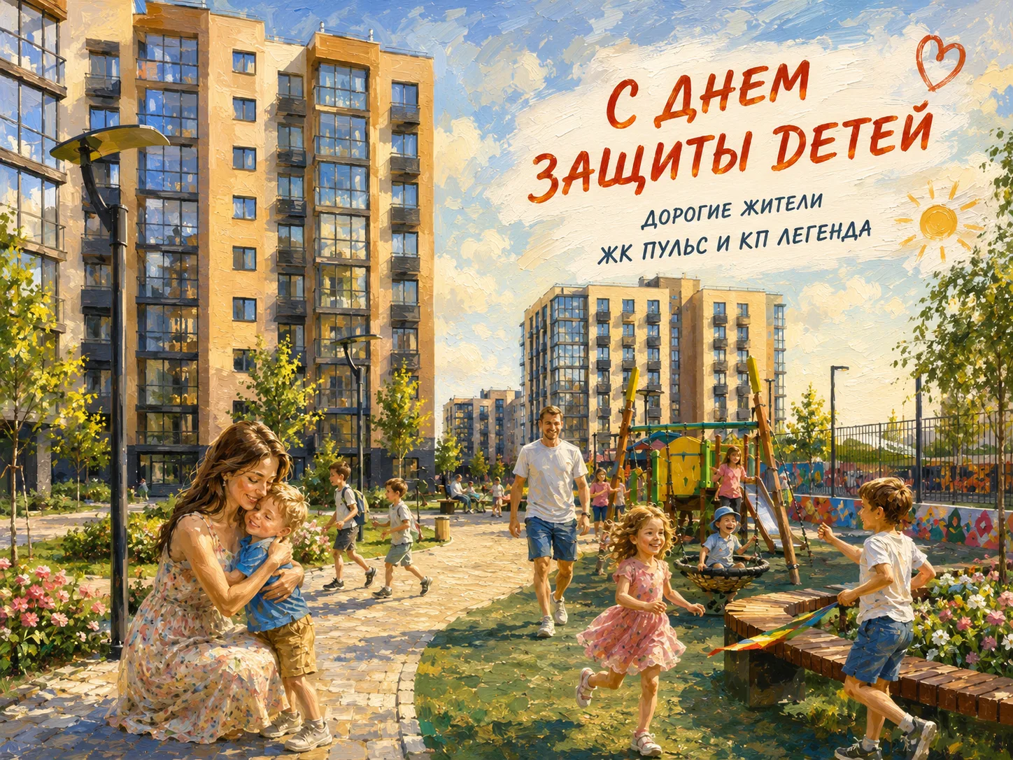 Уважаемые жители ЖК "Пульс" и КП "Легенда"!