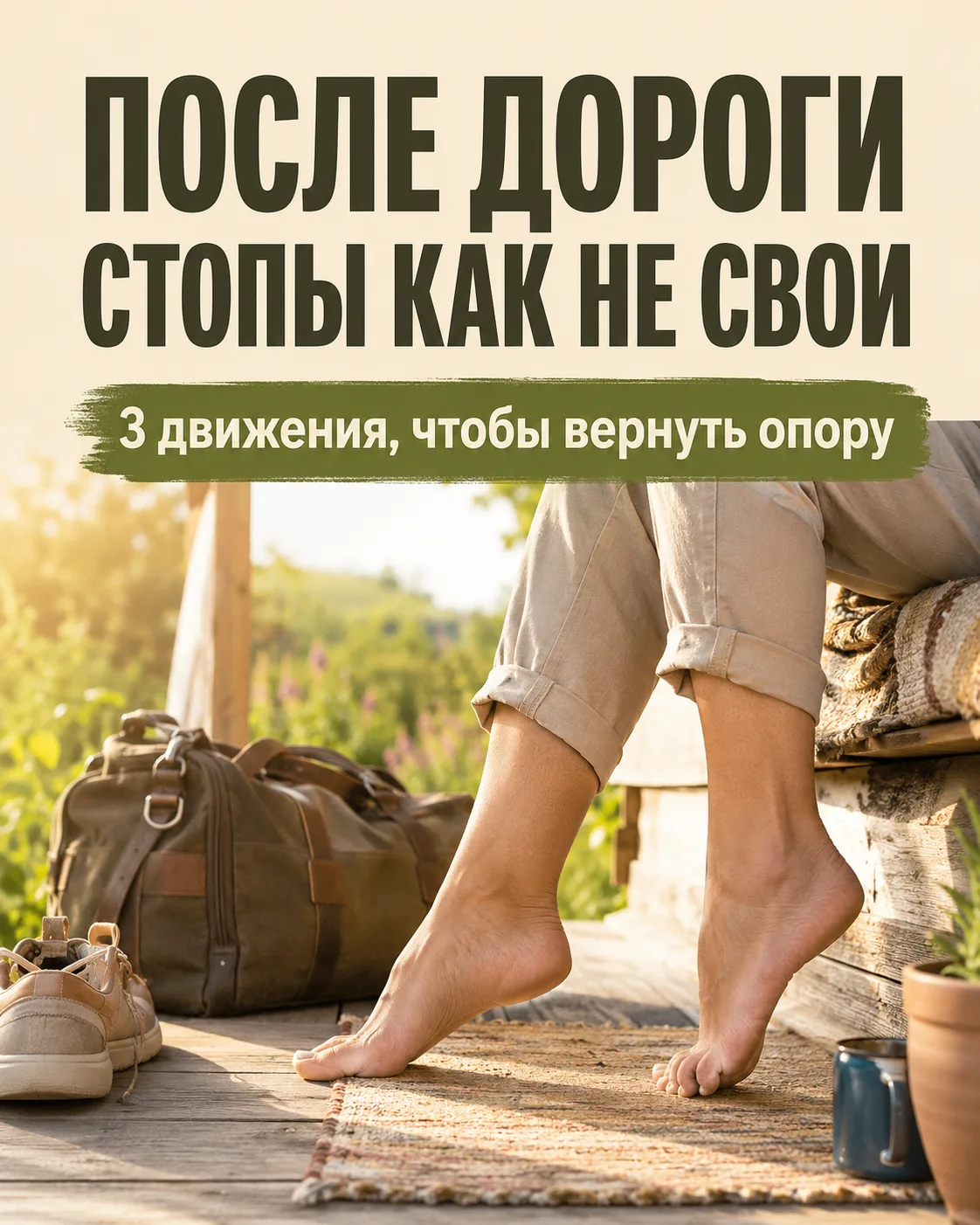 ПОСЛЕ ДОРОГИ СТОПЫ КАК НЕ СВОИ