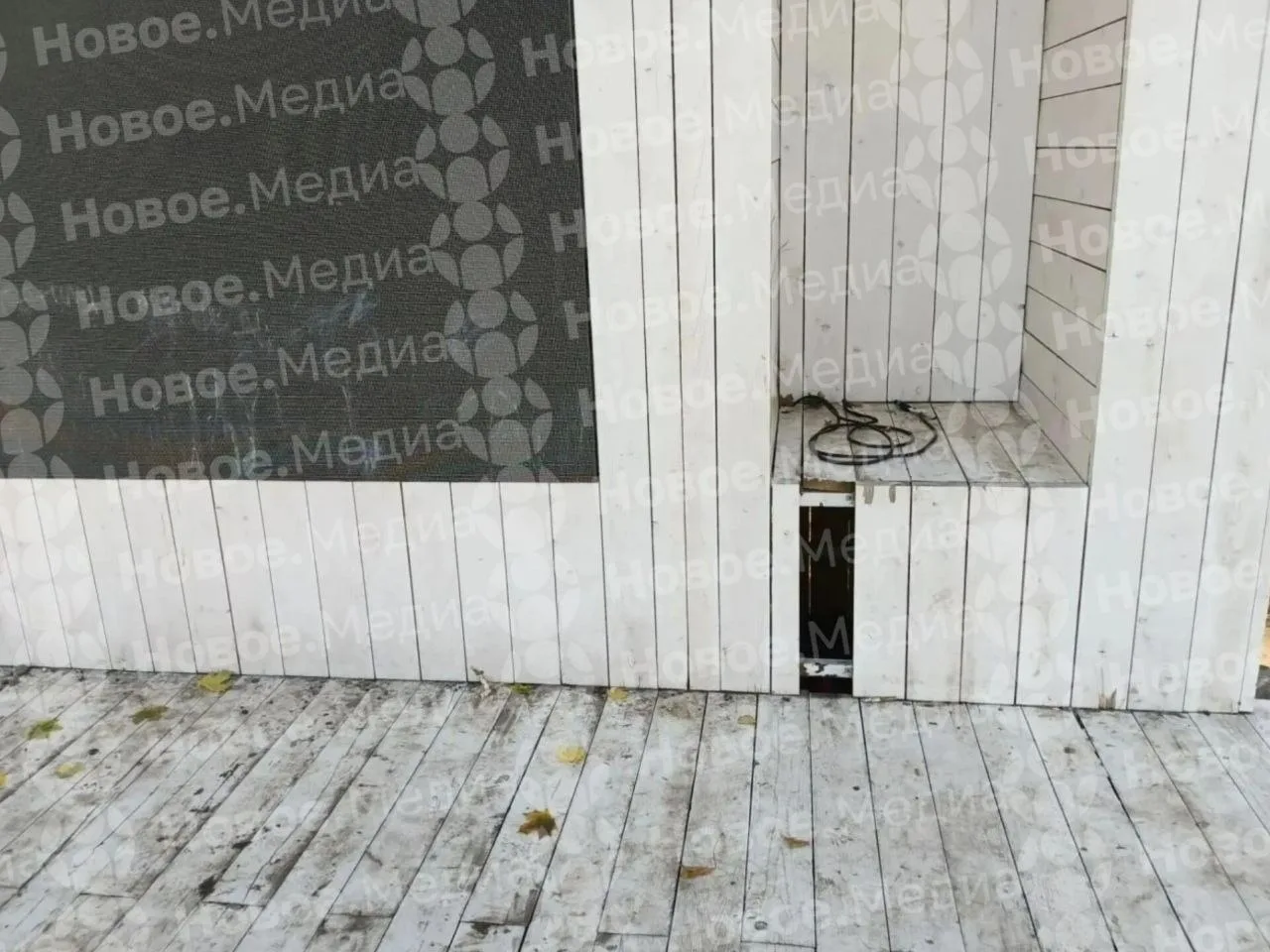 ⚡️ Вандалы разгромили парки в Луганске