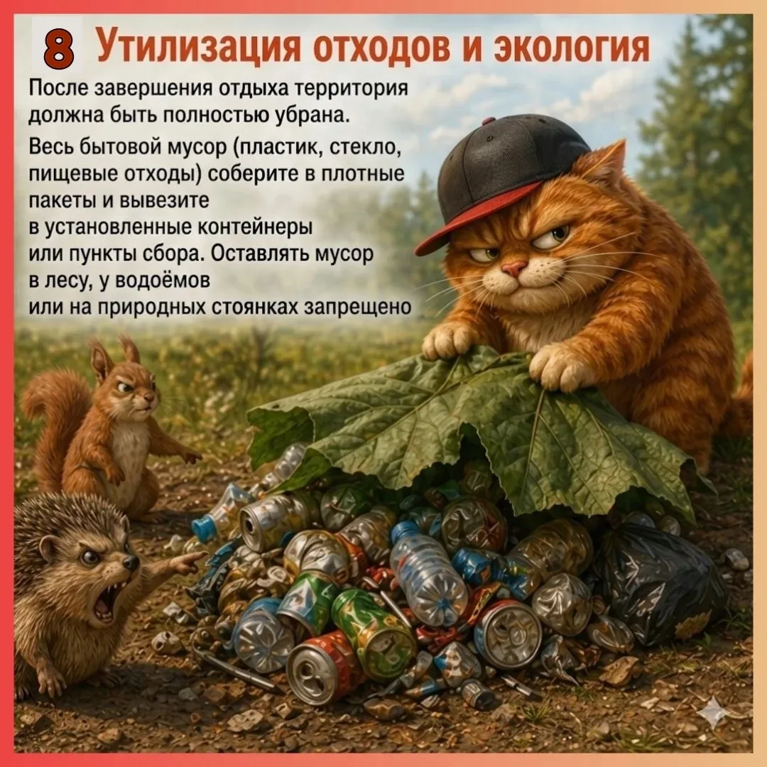 Уважаемые родители!  🍢  Отдых на природе с шашлыками — это приятно и весело, но важно помнить о безо