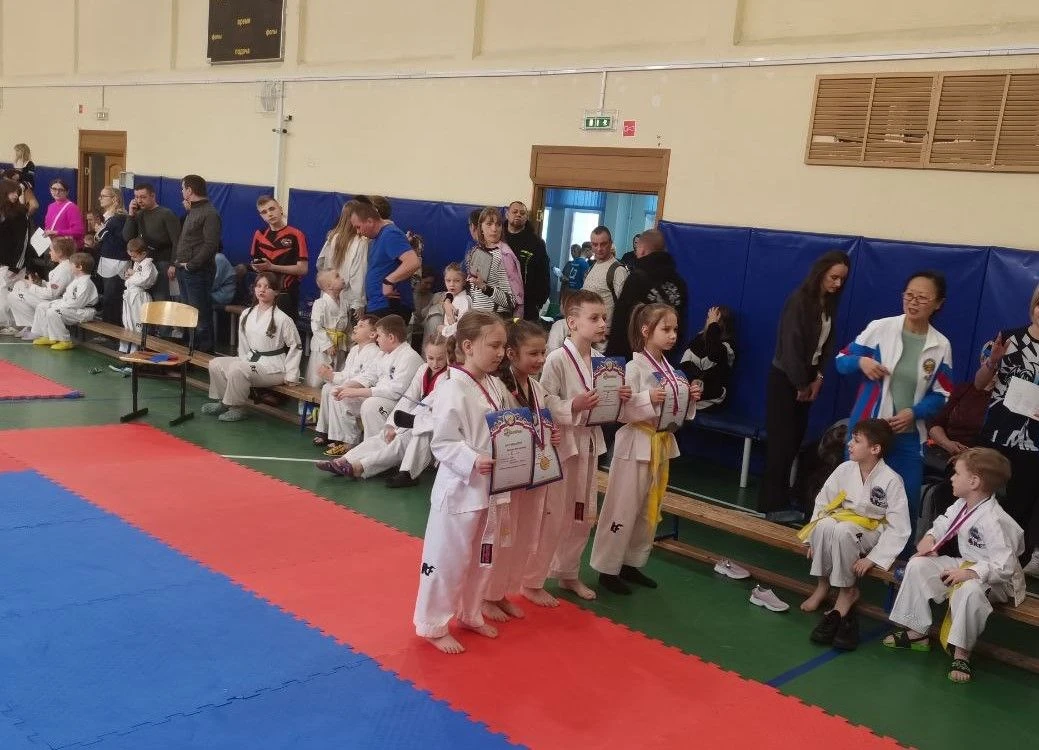 Первенство Нового Девяткино по тхэквондо   🏆В конце января в спортивном зале нашей школы состоялось 