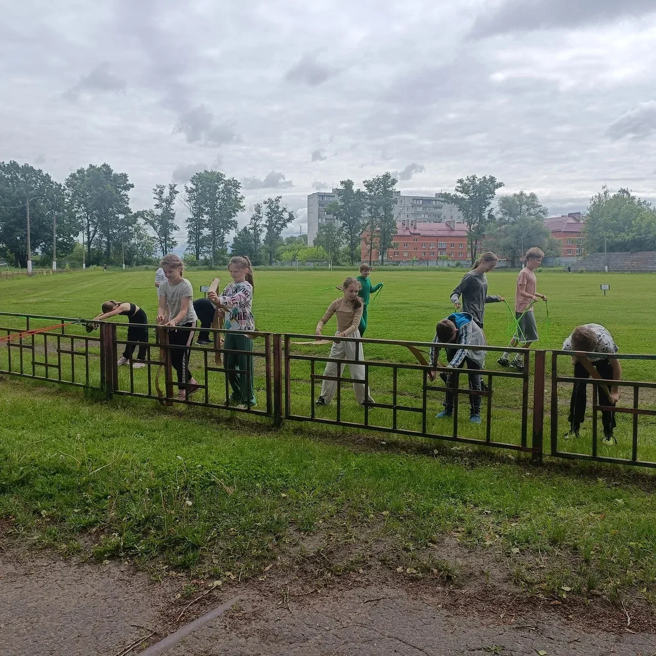 19.06.2026 г. на стадионе МУ ДО «СШ «Феникс» проведена тренировка с воспитанниками спортивной школы 