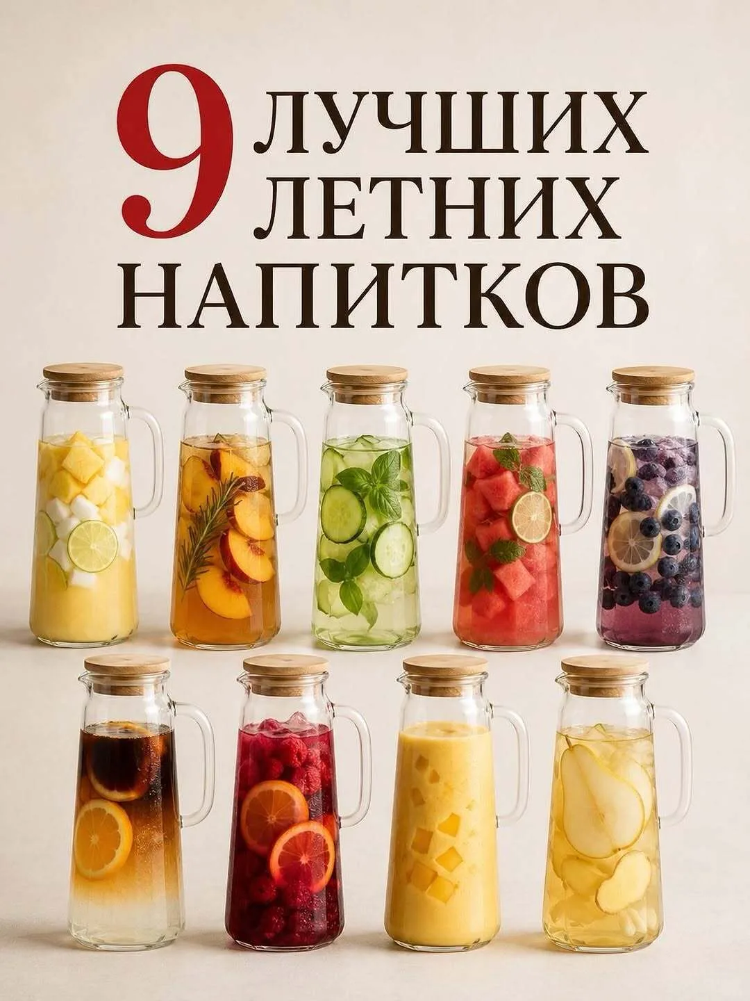 9 ЛУЧШИХ ЛЕТНИХ НАПИТКОВ