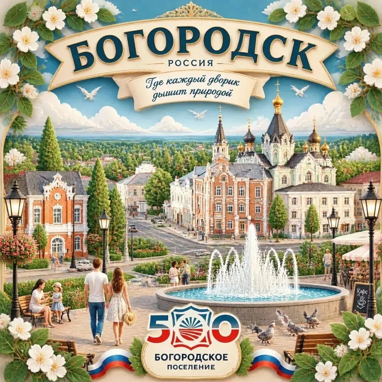🎉 500‑летие Богородского поселения и День города «Богородск Любимый»!