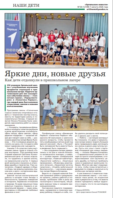 Медиа публикации