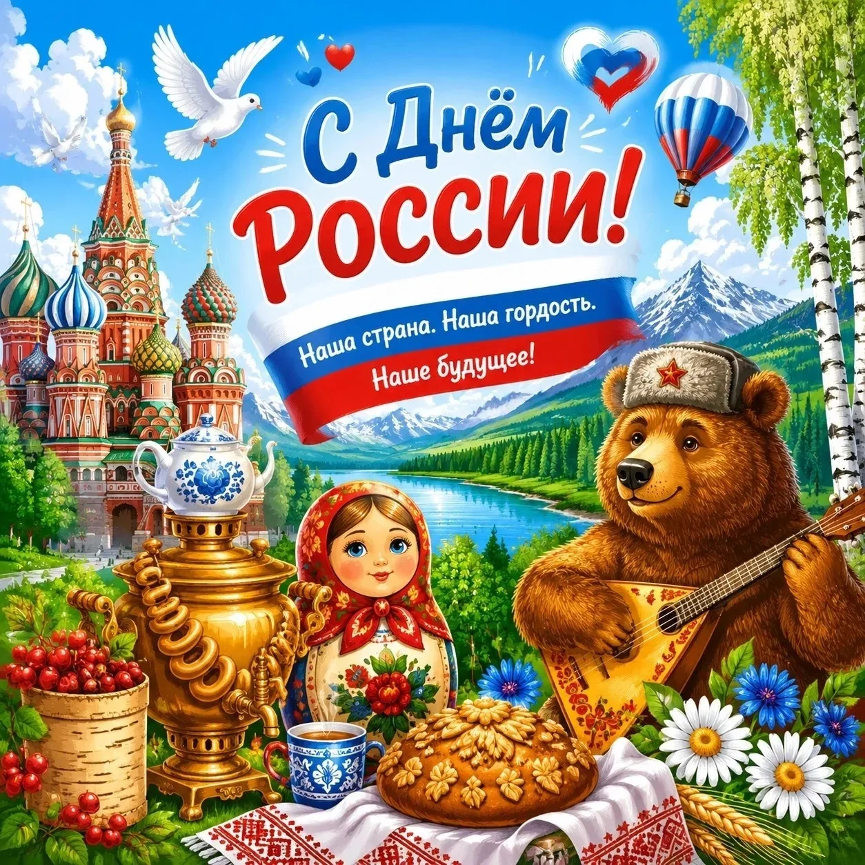 С Днём России! 🇷🇺