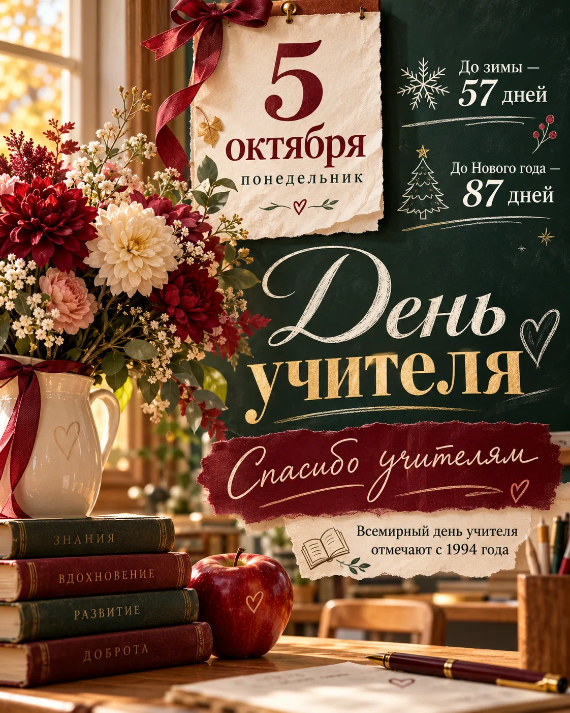 🍂 СЕГОДНЯ — 5 ОКТЯБРЯ