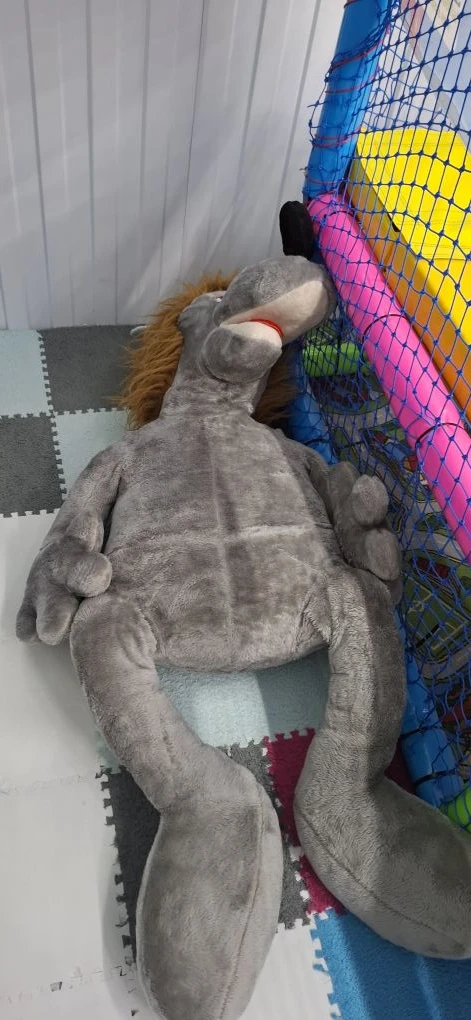 Родители в детской игровой комнате)