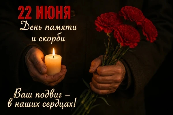 🕯️Сегодня, 22 июня, мы склоняем головы в День Памяти и Скорби. Ровно 85 лет назад, в этот трагическ