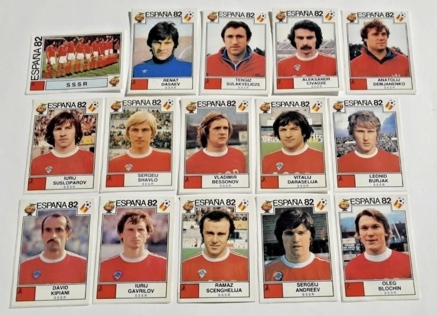 1982. Хороший был Чемпионат. Наши, правда, выглядели бледновато, хоть игроки и неплохие были. 

Но т