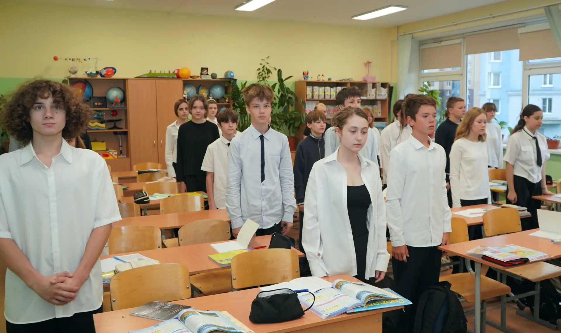 В школе прошли Уроки мужества, посвящённые Дню памяти жертв блокады Ленинграда, начавше...