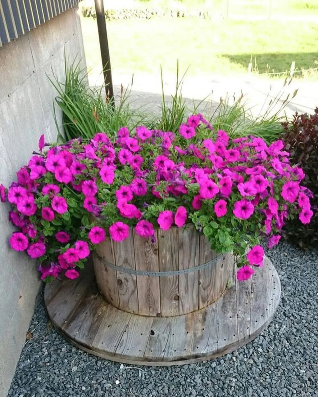 Самодельный декор для участка 👏  Что понравилось больше? 😊  🌻 Любимая дача - Подписаться!