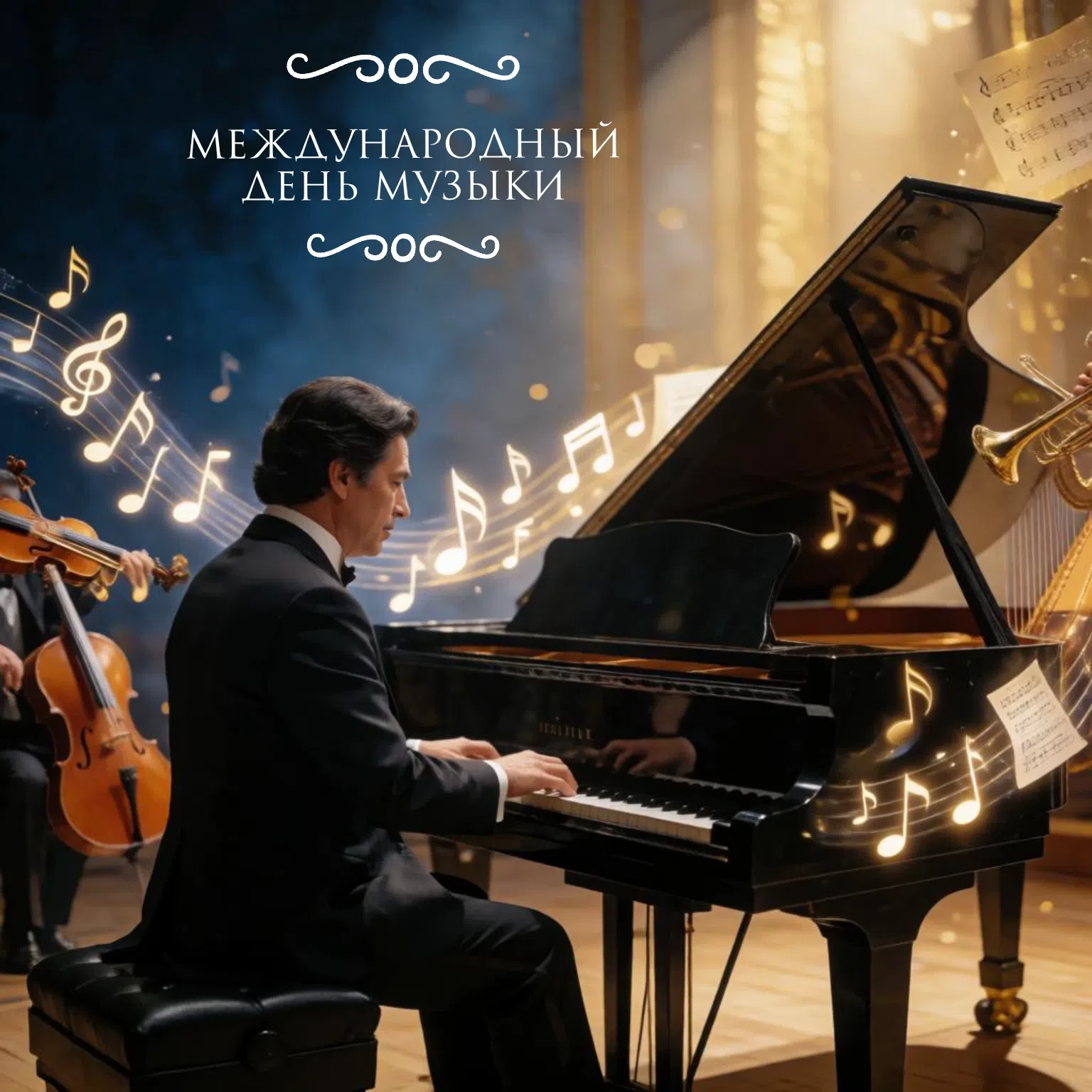 🎵 1 октября — Международный день музыки