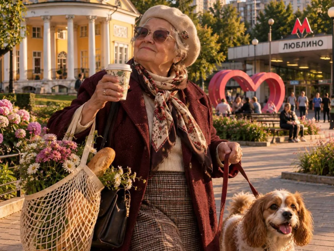 👵 В Люблино отметили День старшего поколения