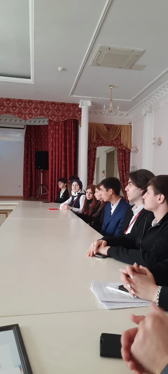 27 марта состоялся приём участников  Всероссийского форума научной молодёжи "Шаг в будущее- 2026" в 