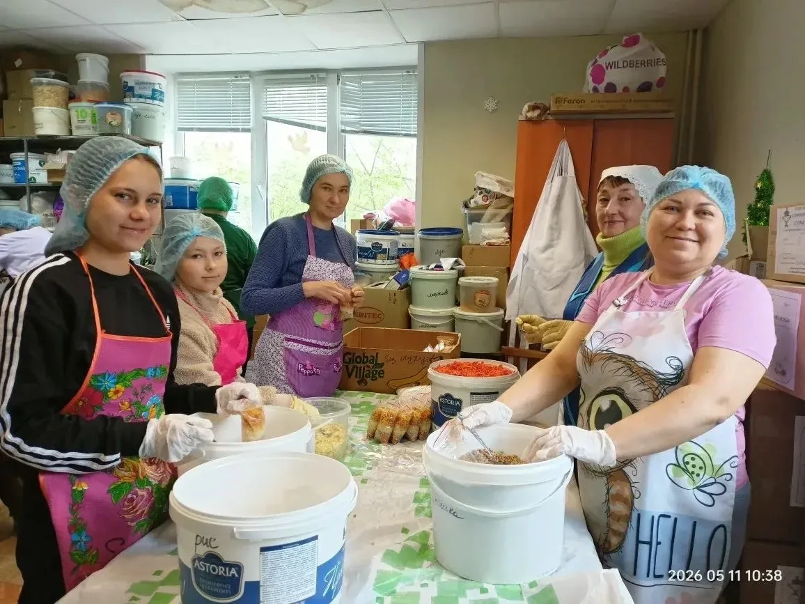 Маленькая команда — большое дело  Новомосковская -САМОВАРОЧКа продолжает свою важную работу. Наканун