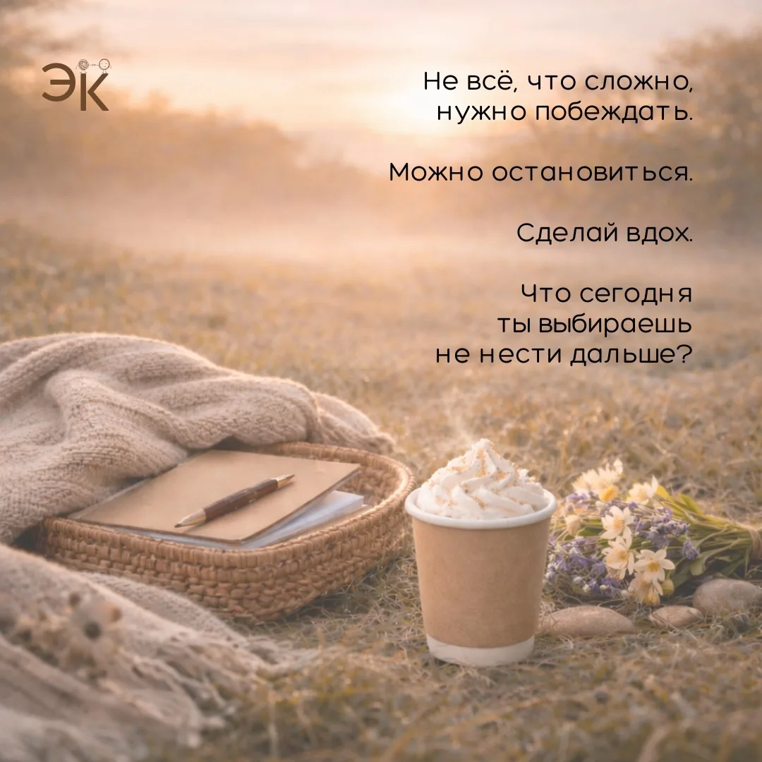 Тебе кофе и послание☕️Забирай скорее.