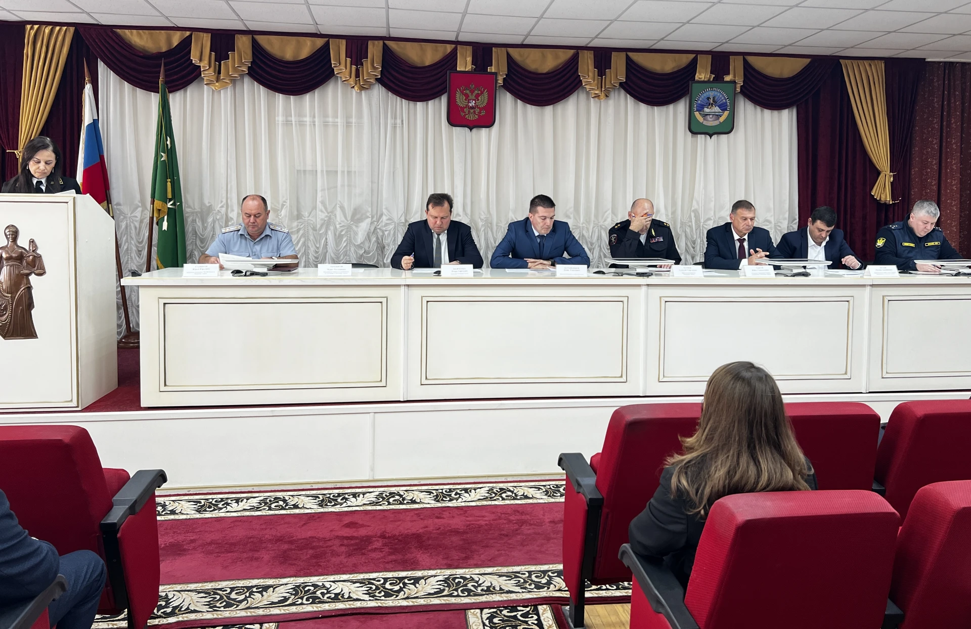 В Верховном Суде Республики Адыгея состоялось межведомственное совещание по вопросам ци...