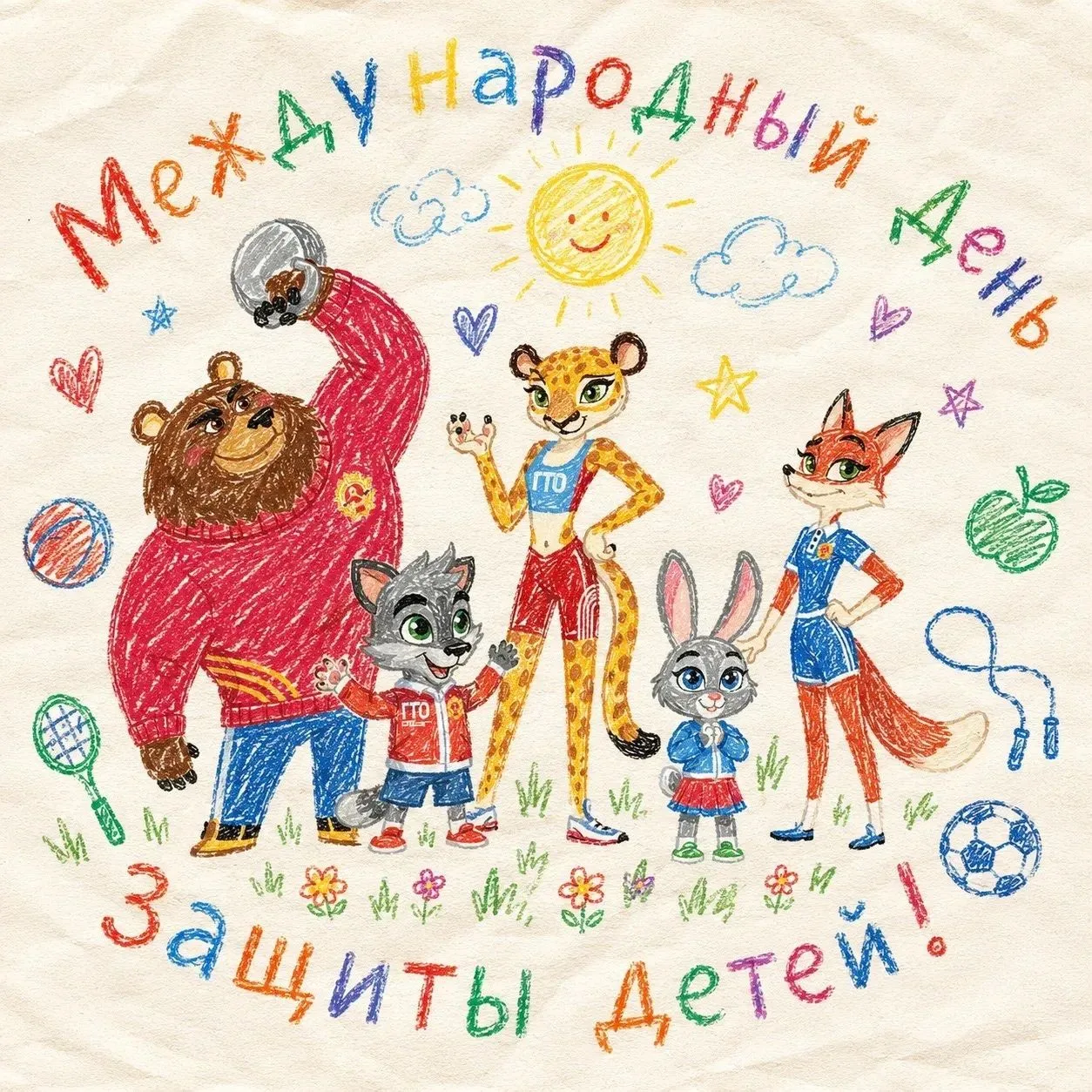 Сегодня, 1 июня, мы отмечаем один из самых светлых и добрых праздников – Международный день защиты д