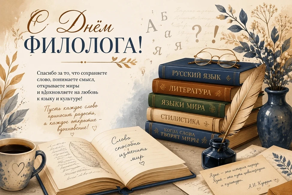 ♦️День филолога! ♦️