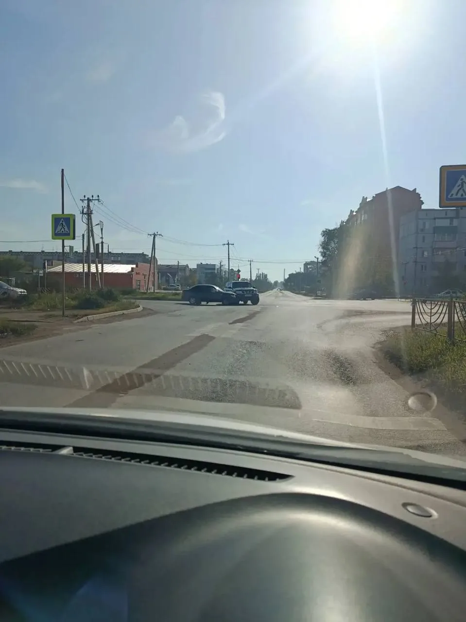Дорожно-транспортное происшествие в Черногорске