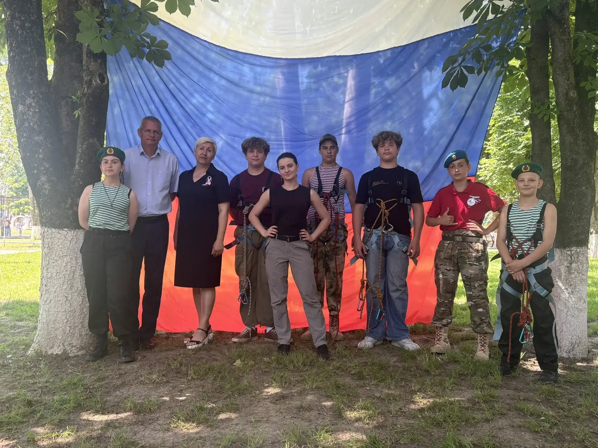 В День России казачий военно-патриотический клуб «Русичи» организовал совместно с отделением ДОСААФ 