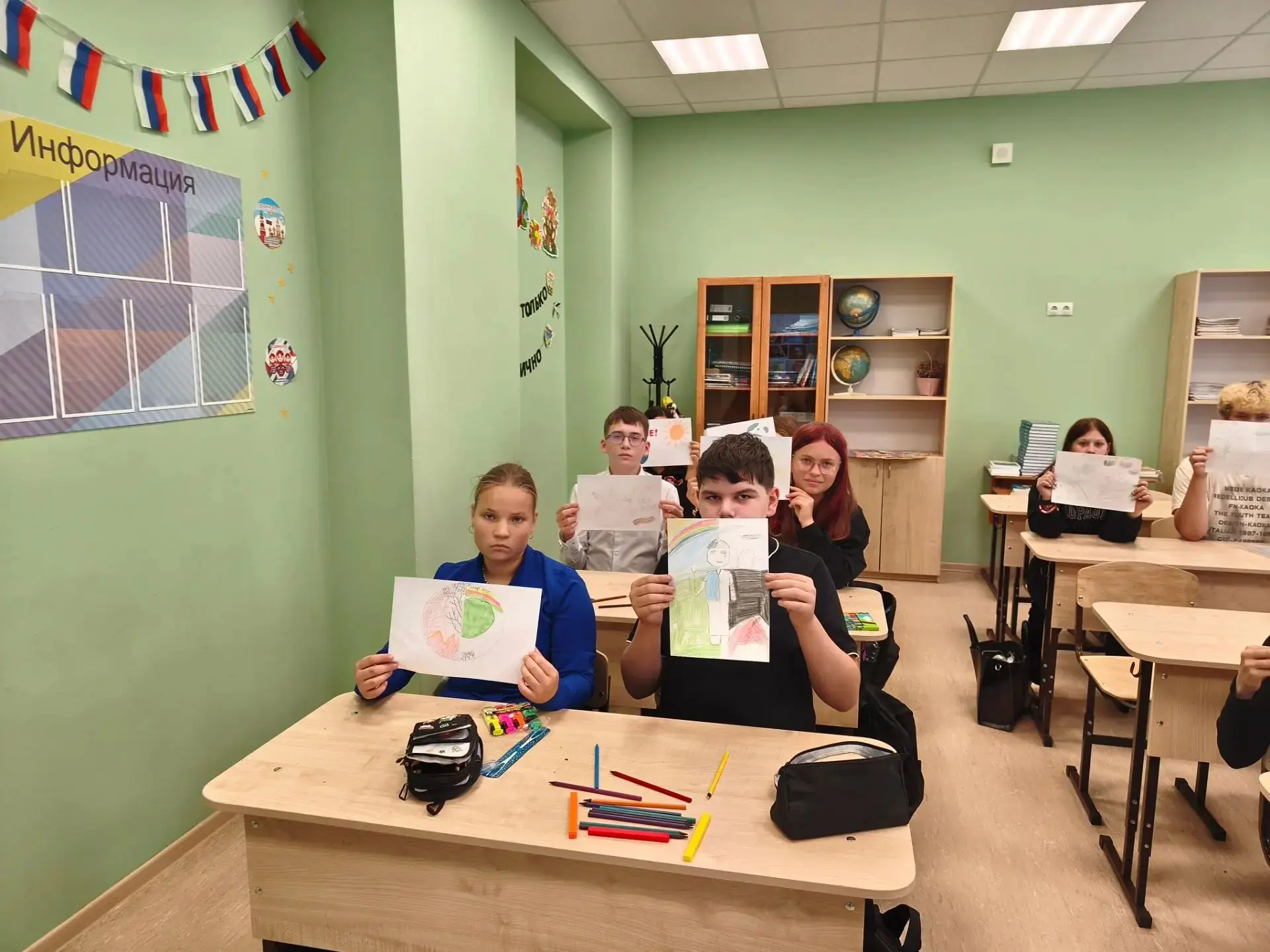 Урок мужества в Сыческой школе: помним и чтим