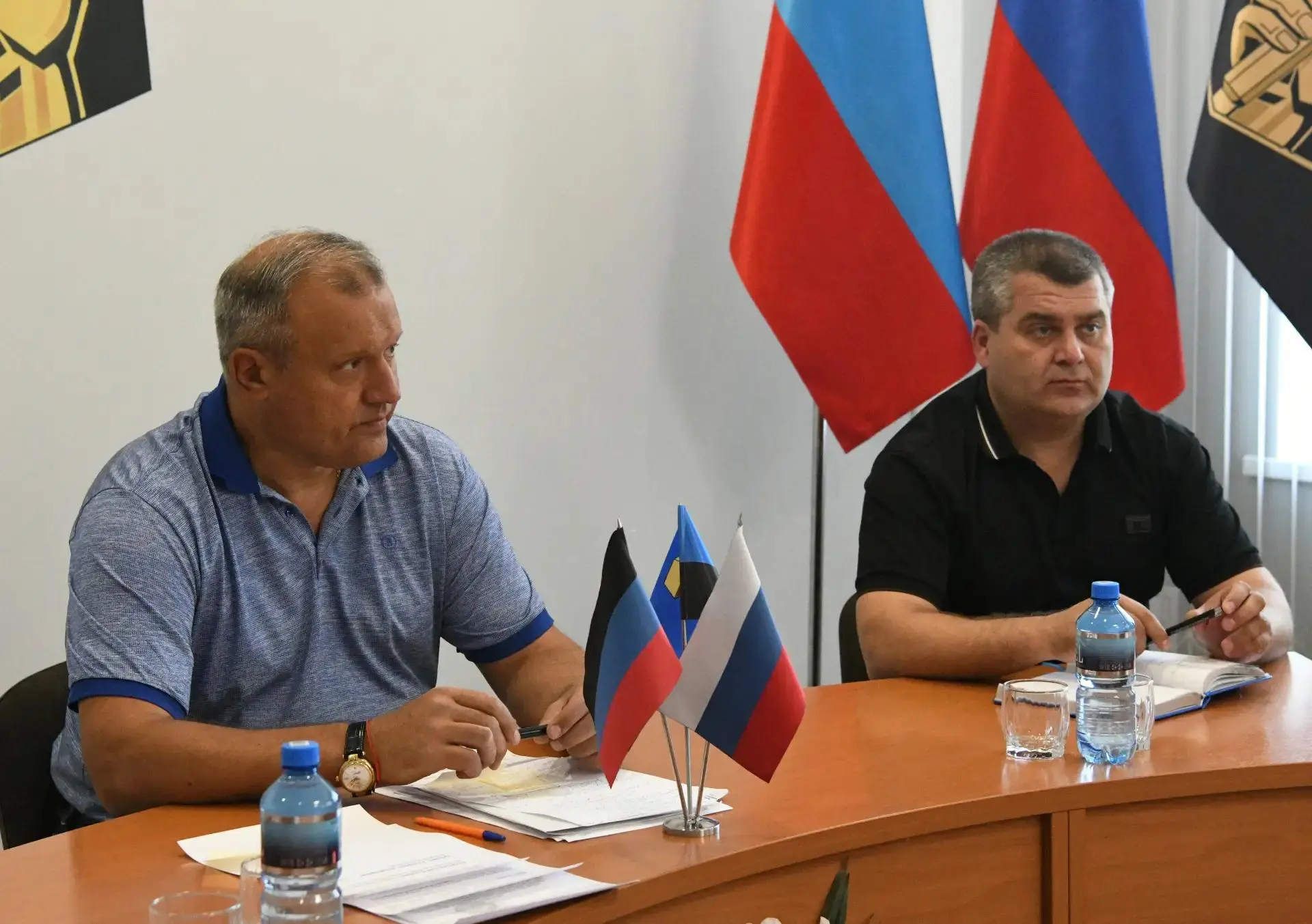 Представители Минстроя ДНР приняли участие в оперативном совещании по вопросам благоустройства и без