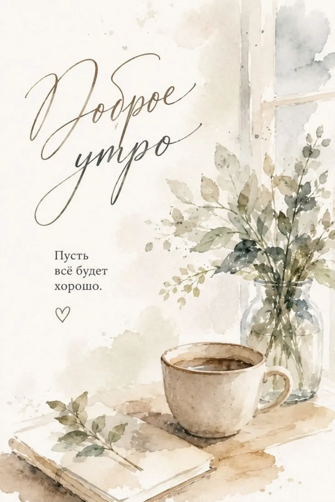 Доброе утро, дорогие подписчики! ☀️