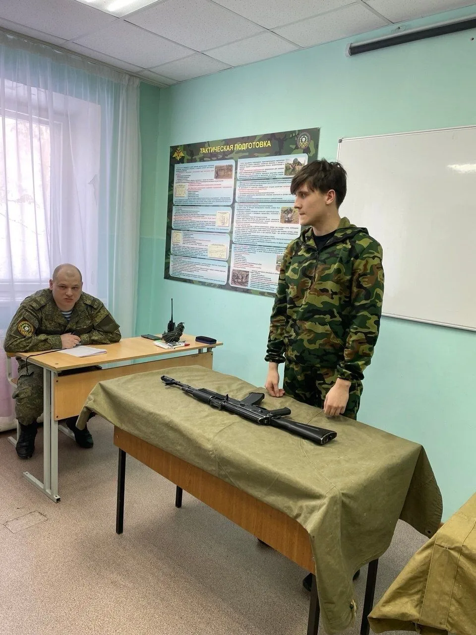 Патриотическое воспитание молодежи!  Прохождение пятидневных учебных сборов на базе ОД Учебно-методи