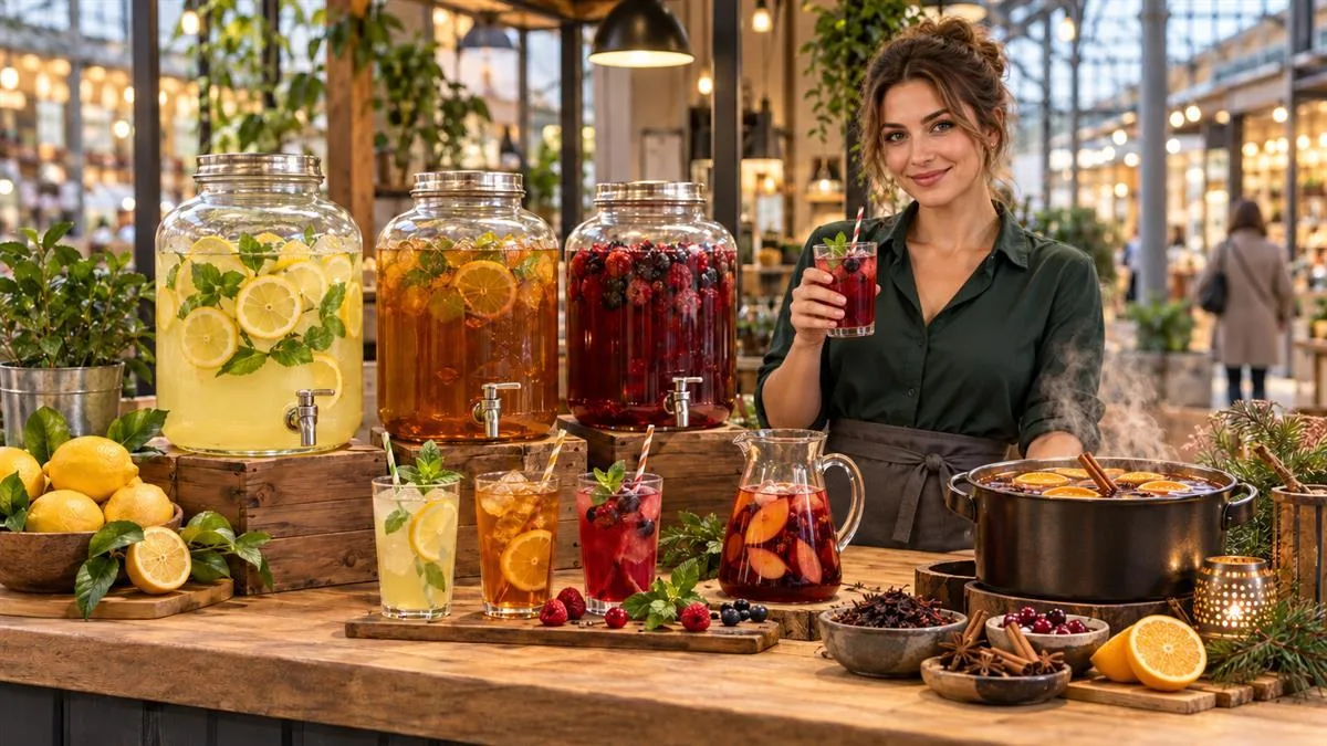🥤 Точка напитков круглый год: с чего начать