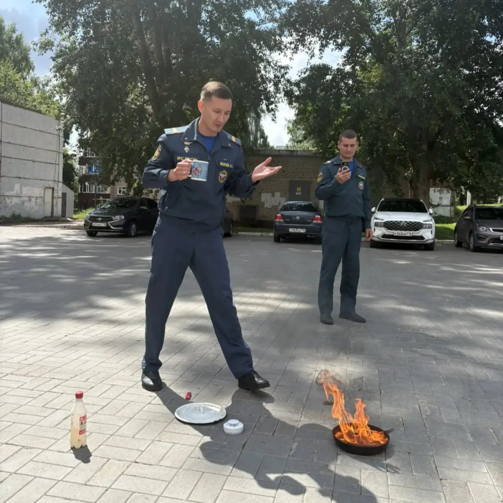 ✔️Сотрудникам аппаратов мировых судей Нижнекамского района напомнили правила пожарной безопасности

