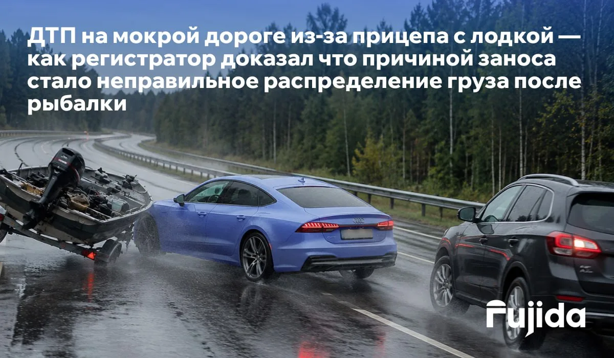 Почему прицеп с лодкой может стать причиной ДТП даже на прямой дороге?
