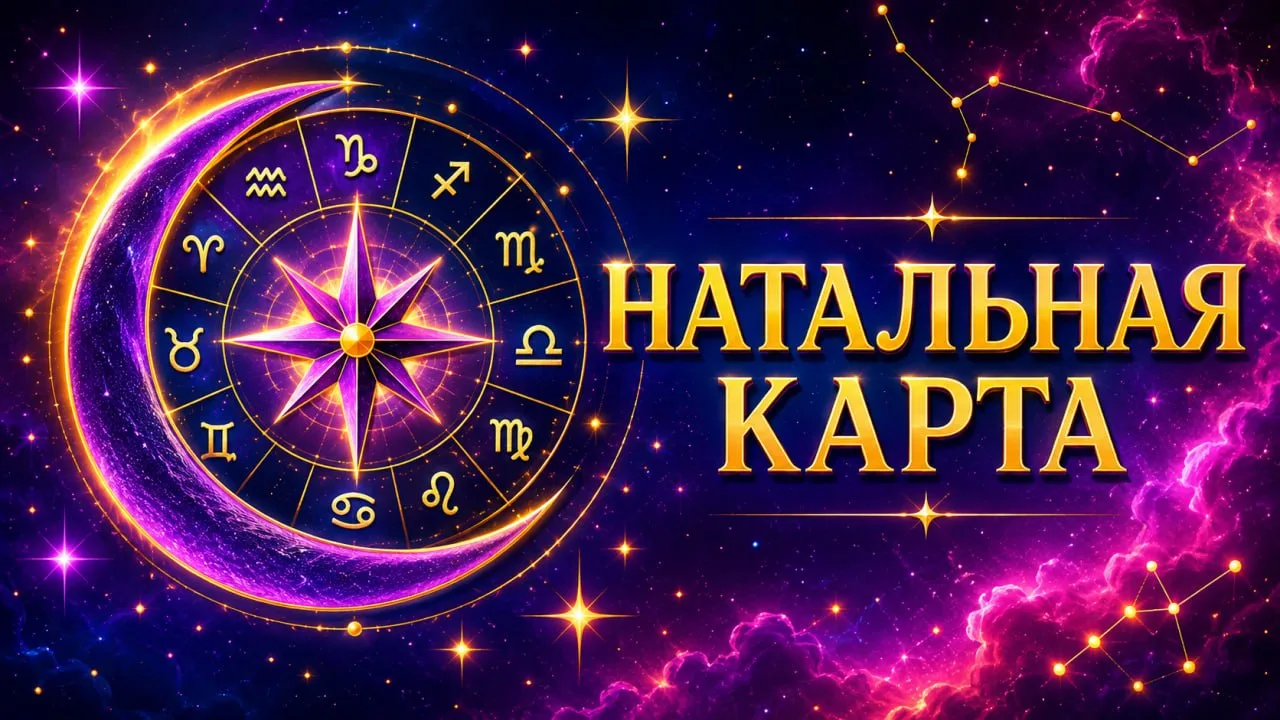 🔮 Специально для наших подписчиков мы cобрали бота с полноценной натальной картой — на...
