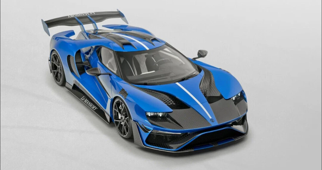 На фото уникальный Ford GT от тюнинг-ателье Mansory. Всего собрали три экзем­пляра модели.