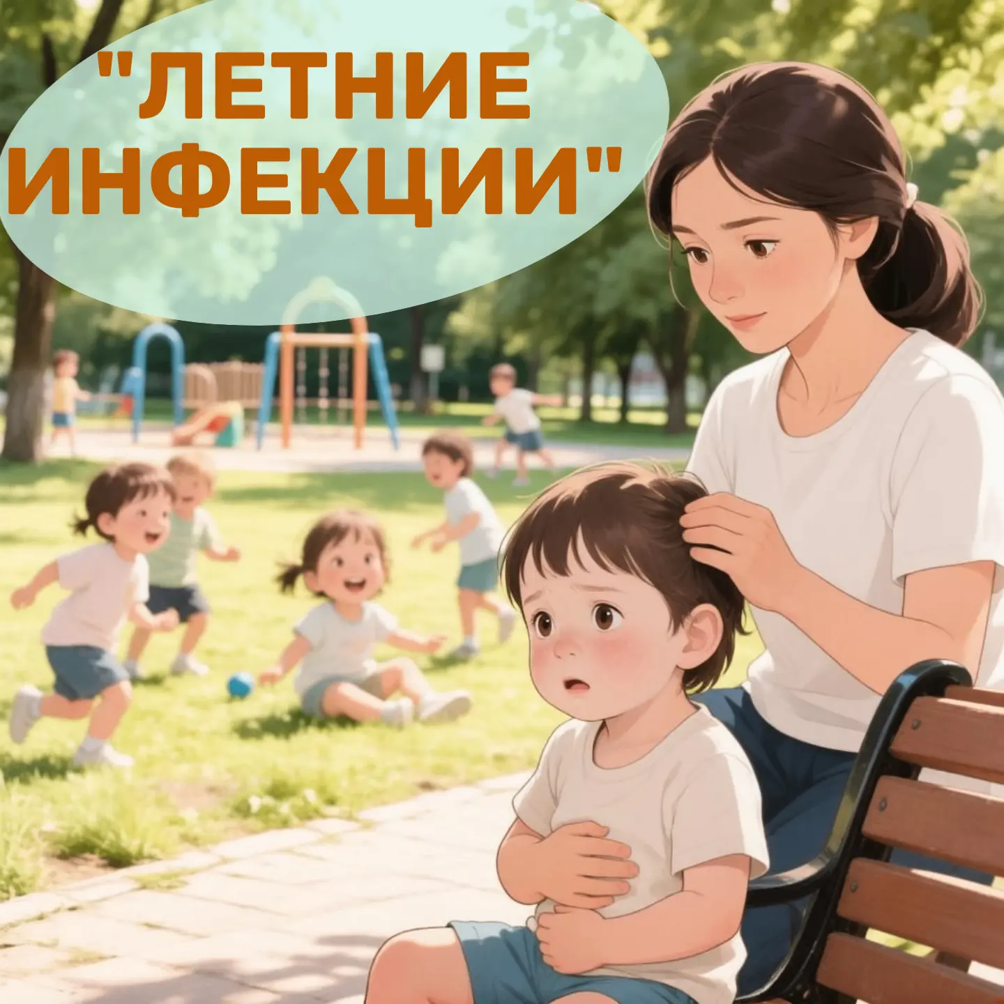 ☀️Лето - не только радость, но и осторожность.
⁣
Уважаемые родители! Лето в самом разгаре, и наши пр