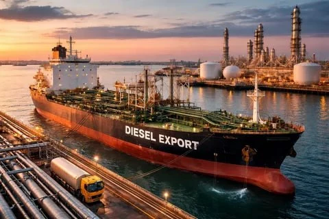 ⛽️ В России ввели полный запрет на экспорт дизельного топлива