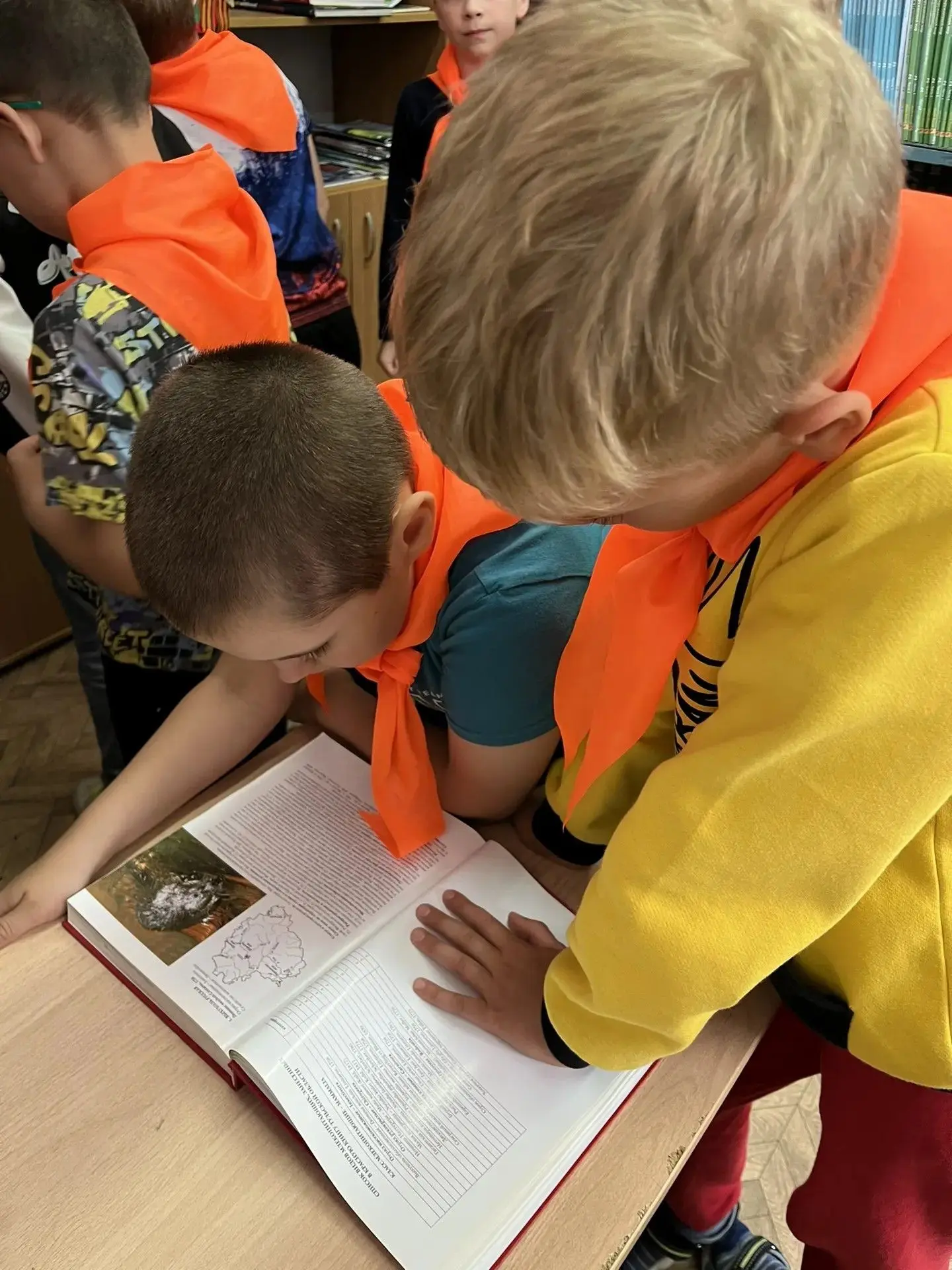 📚 Хранители памяти: как книги хранят подвиги дедов

Ребята из пришкольного лагеря посетили уникальн