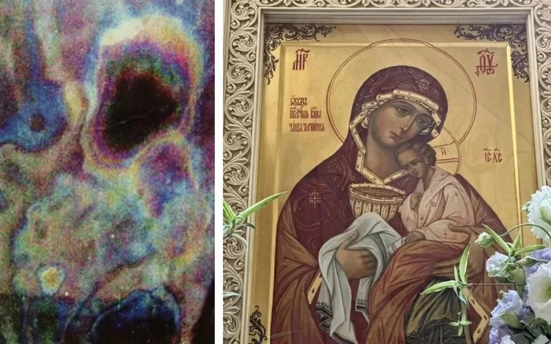 Необычную икону Богоматери доставят в храмы Белгородской области