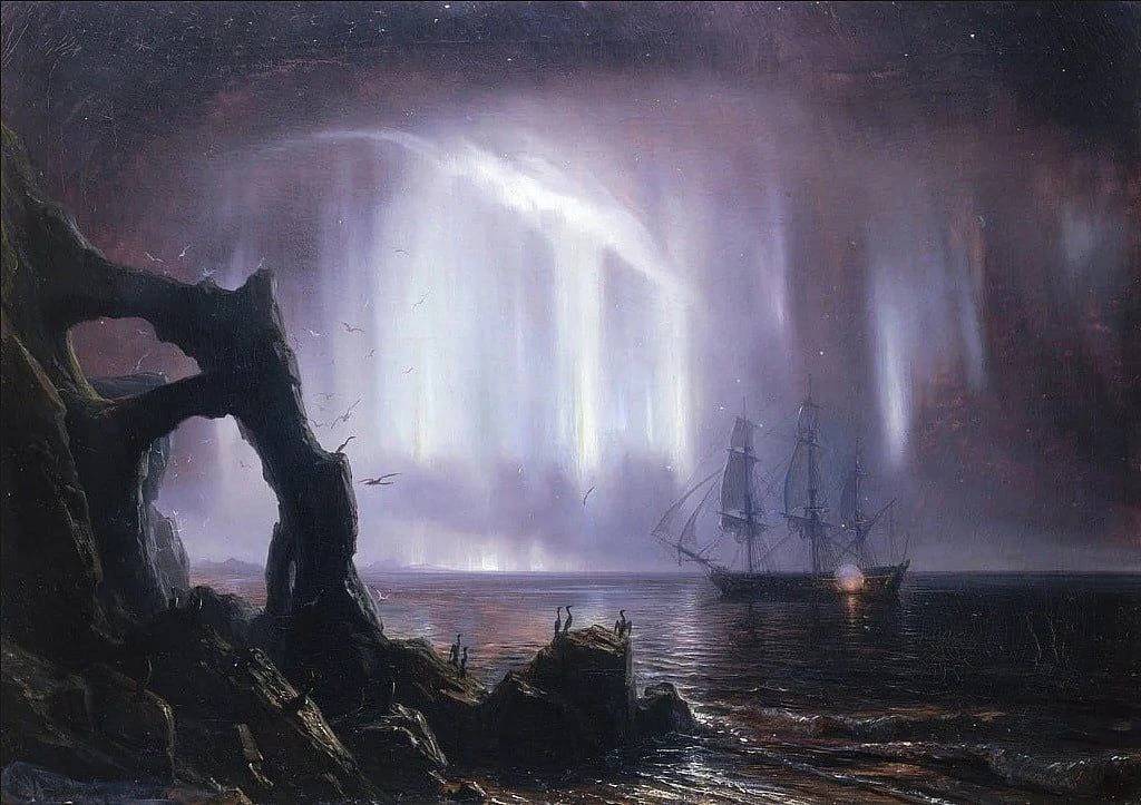 «Северное сияние», 1849.

— Теодор Гюден
(1802-1880)

Бестиа́рий