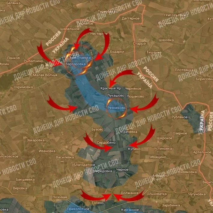 ☢️ Кольцо сжимается: зачистка котла в Харьковской области