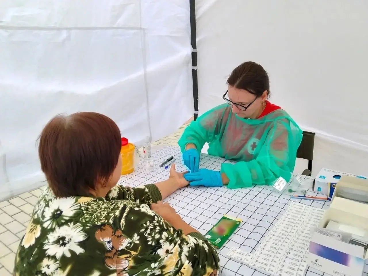 🏥На базе Бутурлиновской райбольницы прошла совместная профилактическая акция Воронежского областног