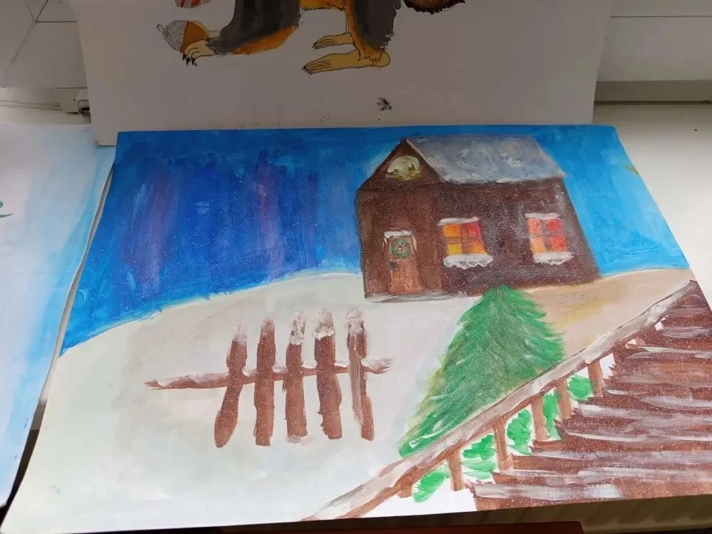 Вдохновение в каждом штрихе: персональная выставка Арины Ильязовой! 🎨✨  Сегодня в стенах нашей школы