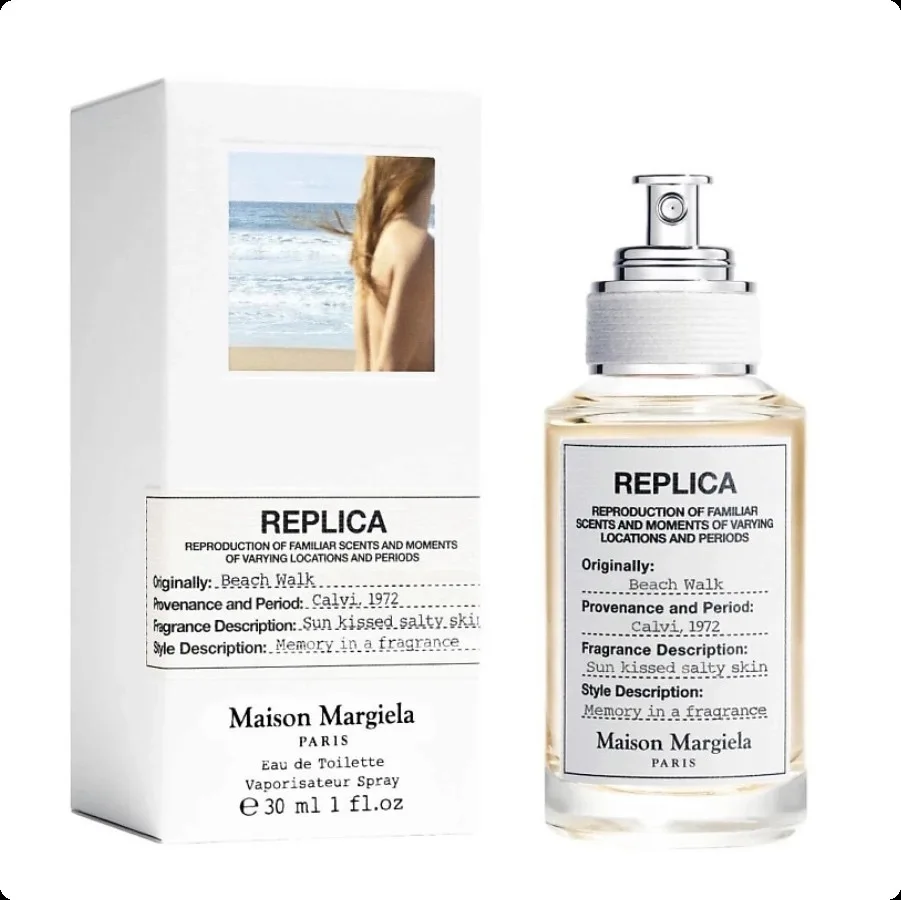 Топ-летних ароматов 

1. Maison Margiela Replica Beach Walk
Классика жанра. Это буквально запах отпу