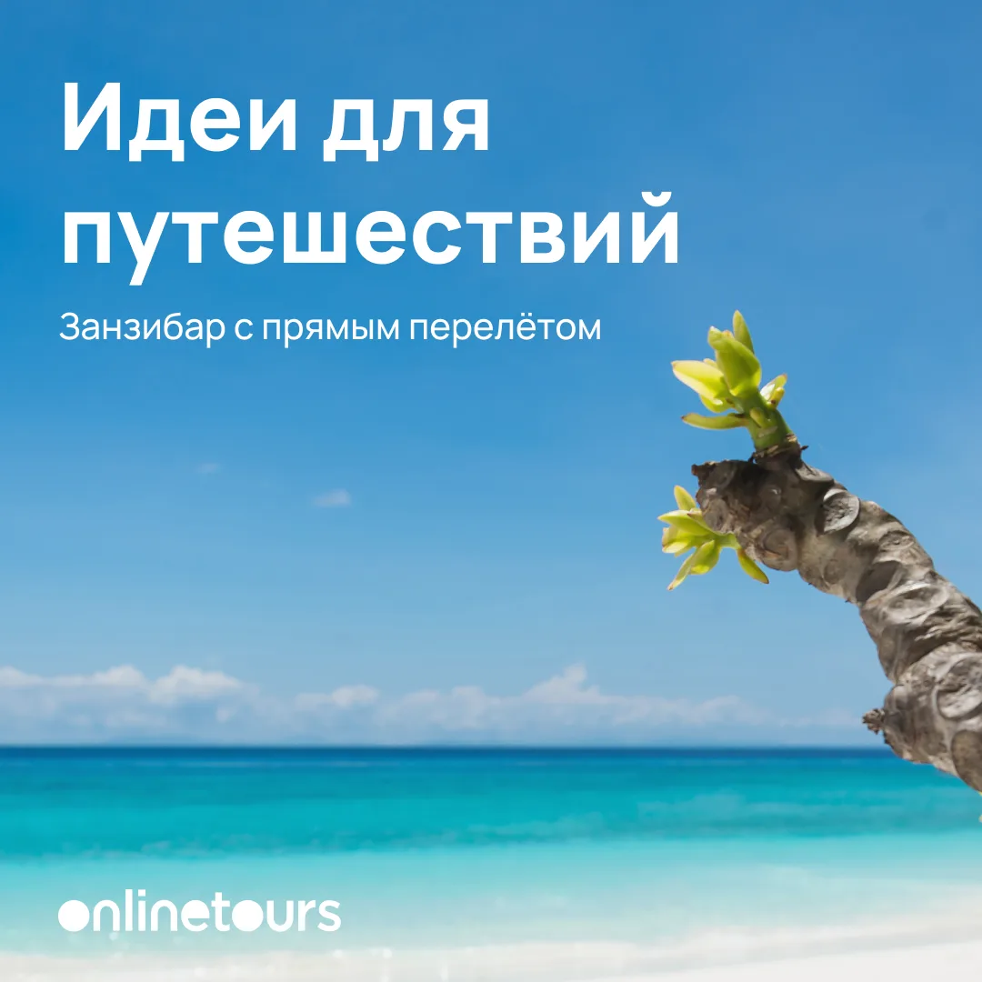 👏 После 5 лет перерыва первый прямой рейс на Занзибар вылетел вчера из Москвы
