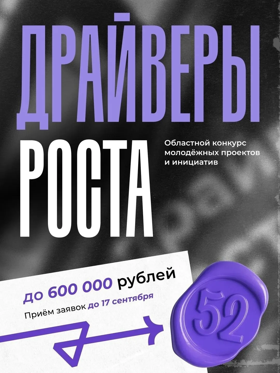 До 600 000 рублей на развитие молодежной организации — стартовал конкурс «Драйверы рост...