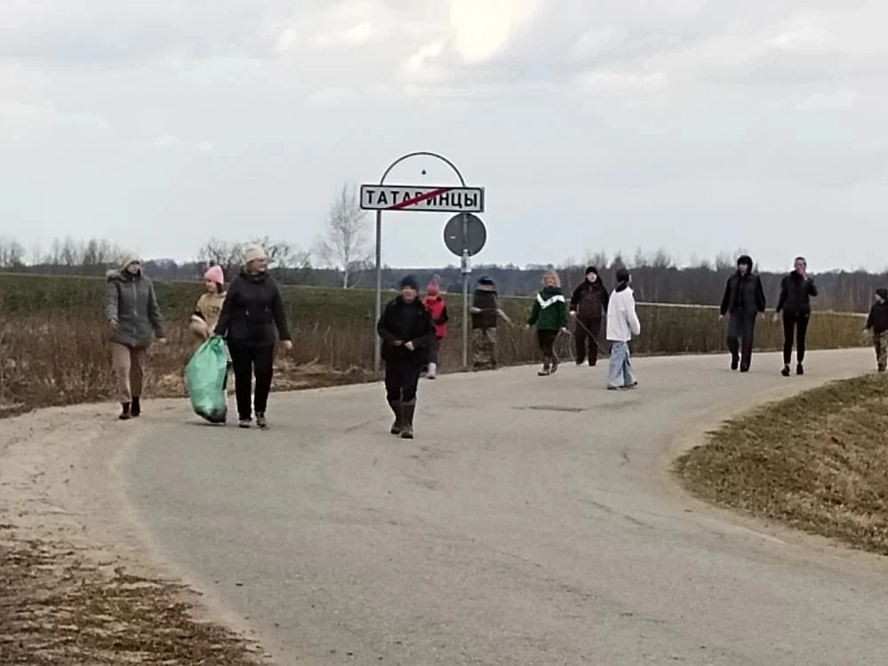 Вот так сегодня прошел наш субботник в Татаринцах! 💚
