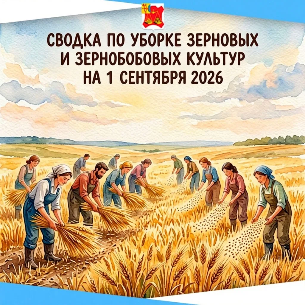 📌 По состоянию на 1 сентября 2026 года на территории Слободского района обмолочено зер...