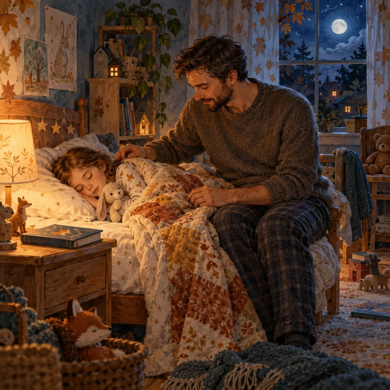 🛌Когда дети наконец засыпают, у родителей часто начинается внутренний разбор дня.